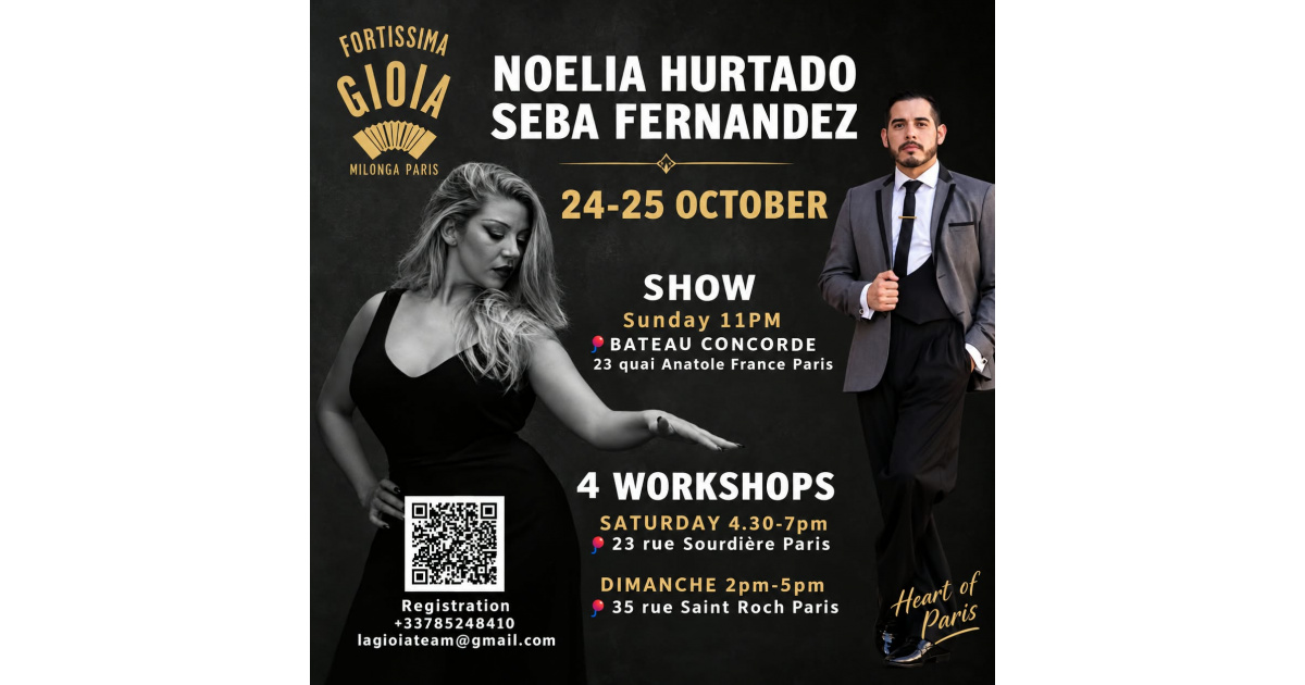 Fortissima Gioia Avec Noelia Hurtado et Seba Fernandez
